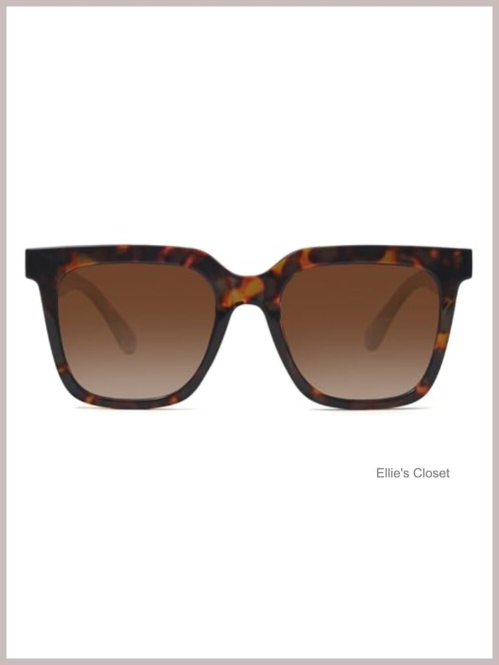 Retro Square Polarized Sunglasses UV400 Full Frame Lightweight
